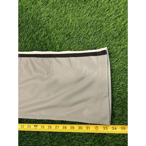 New‎ Balance Baseball Pants 36x33 Gray Piped Joggers Sweatpants [Tag size = 38] - Picture 8 of 10
